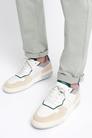 Zapatillas de piel - Blanco