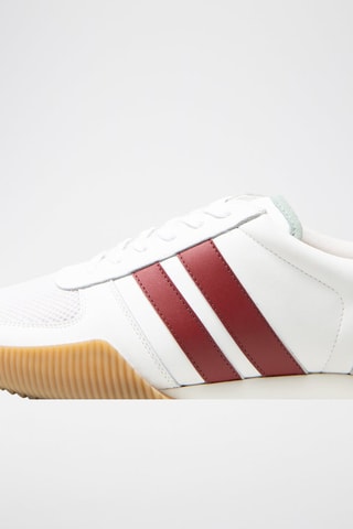 Zapatillas de piel - Blanco