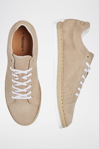 Zapatillas de piel - Beige