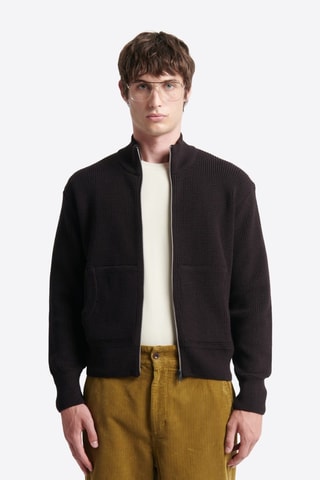 Cárdigan de lana - Marrón