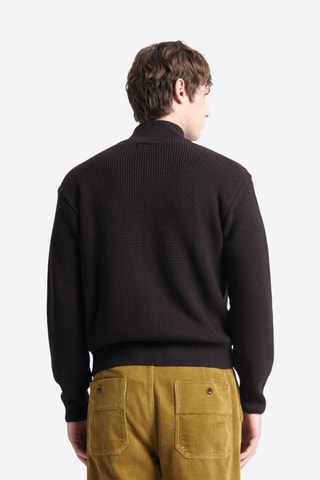 Cárdigan de lana - Marrón