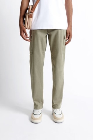 Pantalón cargo - Caqui