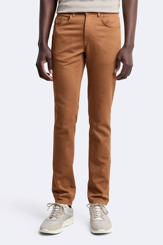 Vaquero slim fit - Marrón