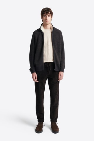 Chaqueta de lana - Antracita