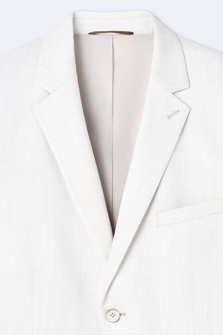Chaqueta de traje slim fit - Blanco