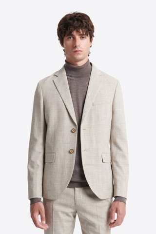 Chaqueta de traje - Azul grisáceo