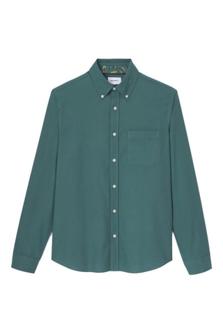 Camisa slim fit - Verde