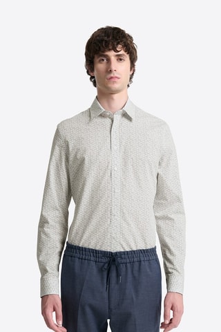 Camisa slim fit - Blanco