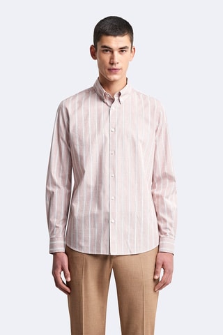Camisa slim fit - Rosa