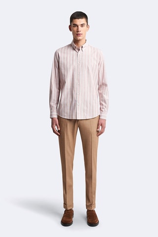 Camisa slim fit - Rosa