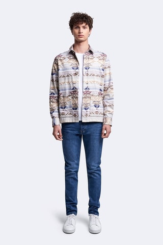 Sobrecamisa regular fit - Beige