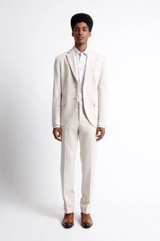 Camisa slim fit - Blanco