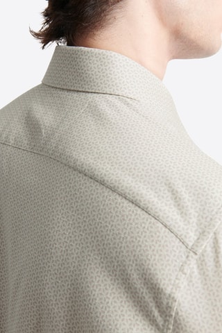 Camisa slim fit - Crudo oscuro