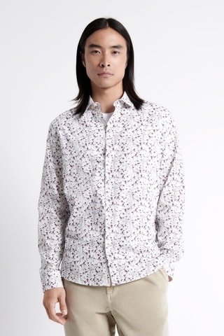 Camisa slim fit - Blanco