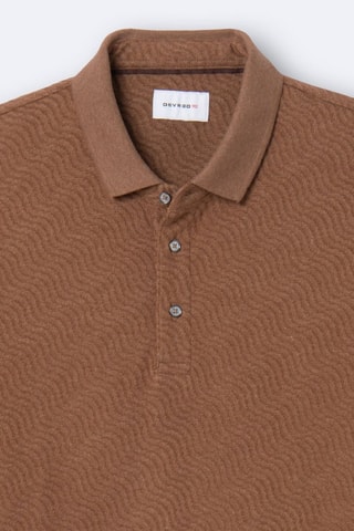 Polo slim fit - Marrón