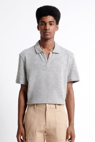 Polo - Gris jaspeado