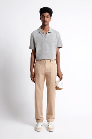 Polo - Gris jaspeado