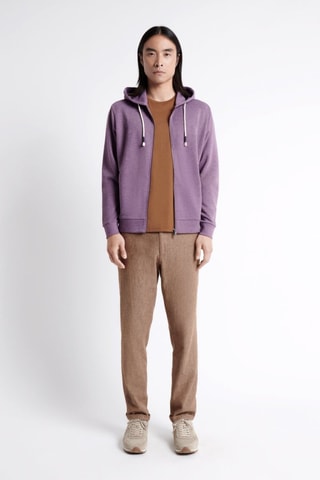 Camiseta slim fit - Marrón