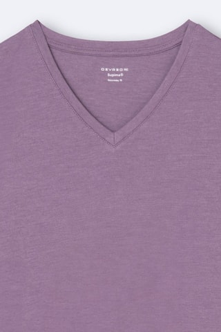 Camiseta slim fit - Violeta
