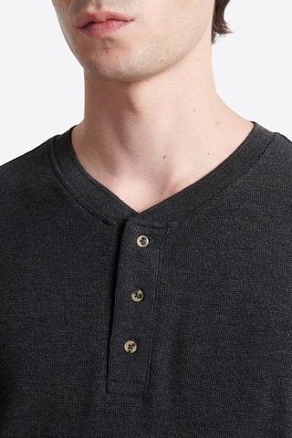 Camiseta slim fit - Antracita jaspeado