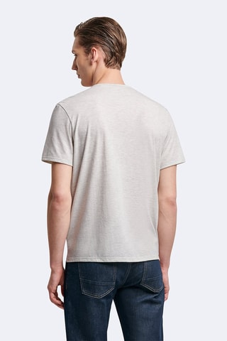 Camiseta slim fit - Gris