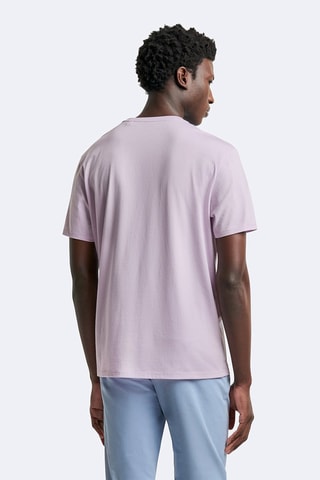 Camiseta slim fit - Violeta claro