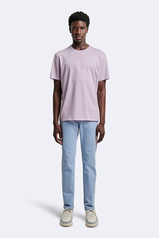Camiseta slim fit - Violeta claro