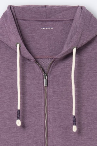Sudadera con capucha - Violeta jaspeado