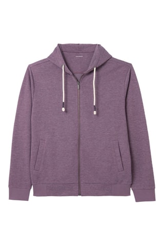 Sudadera con capucha - Violeta jaspeado