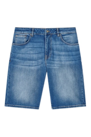 Bermudas rectas - Azul