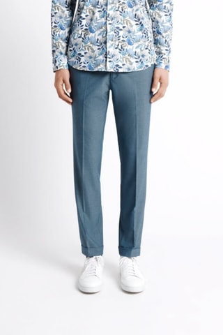 Pantalón de traje - Azul pato