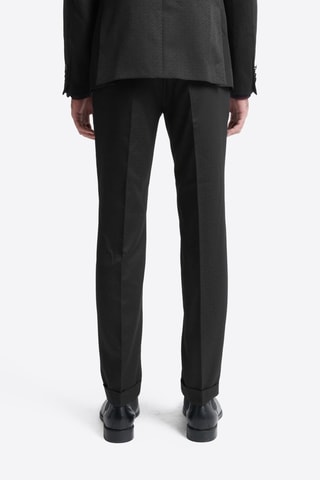 Pantalón de traje slim fit - Negro