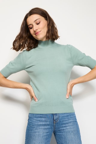  Trui en Vest  - Zeegroen