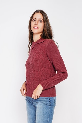 Pull  - Bordeaux