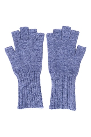 Vingerloze Handschoenen Blauw - Blauw