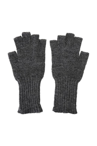 Vingerloze Handschoenen Blauw - Donkergrijs