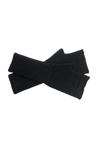 Vingerloze Handschoenen Lichtblauw - Zwart