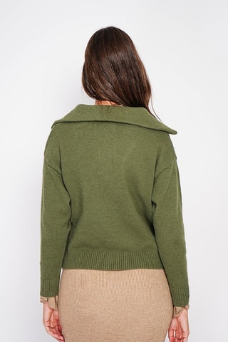 Oversized vest  - Kaki