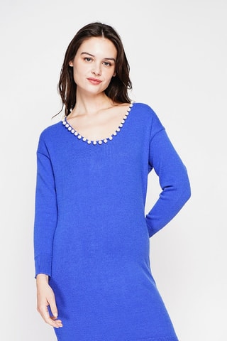 Trui-jurk  - Blauw