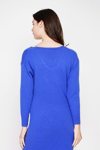 Trui-jurk  - Blauw