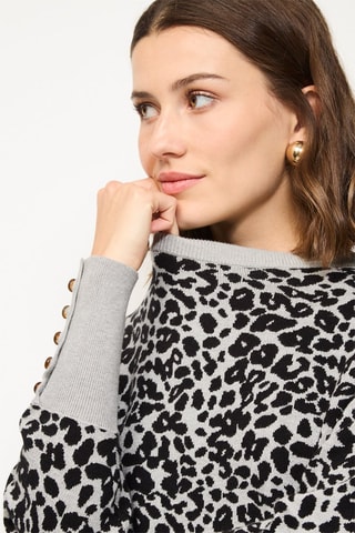 Pull  - Gris et noir