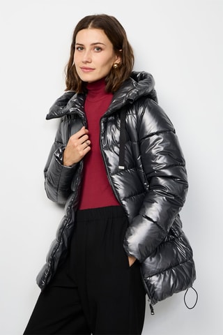 Gewatteerde Jas  - Donkergrijs