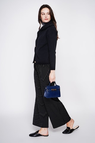 Oversized vest  - Zwart