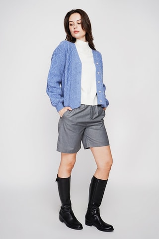 Oversized vest  - Blauw