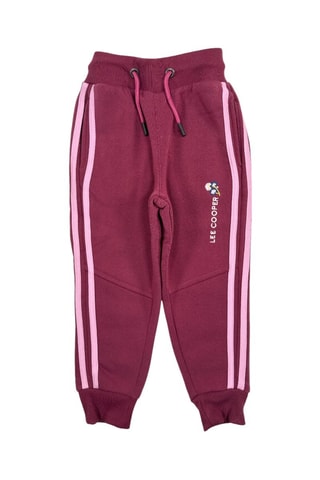 Fleece Joggingbroek  - Roze en rood