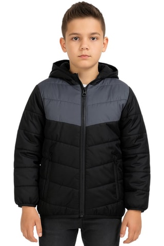 Jas met Capuchon - Lee Cooper - Zwart