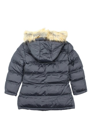 Parka met Capuchon  - Zwart