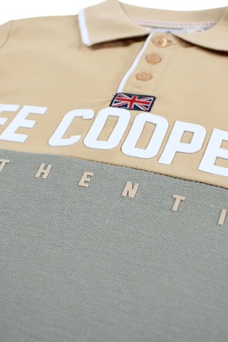 Polo  - Beige y caqui