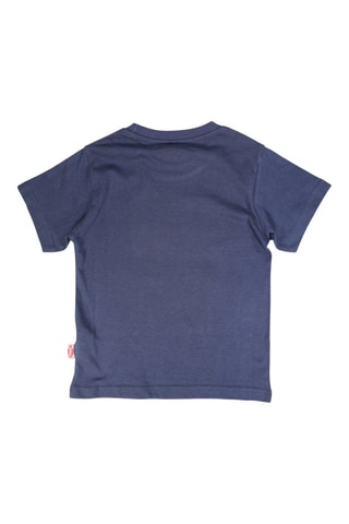 Camiseta  - Blanco y azul