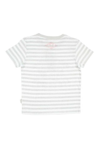 Camiseta  - Blanco, negro y gris